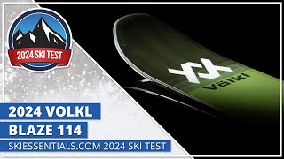 2024 Volkl Blaze 114  SkiEssentialscom Ski Test [upl. by Hosfmann]