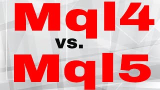 Differences Between Mt4 and Mt5  Converting Mql4 Code to Mql5 Some Issues [upl. by Iahc]