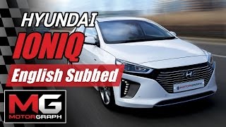 현대 아이오닉 하이브리드 시승기Hyundai IONIQ Hybrid  English subbedIONIQ 같은 친환경차지만 이 점은 달라 [upl. by Ahseal]