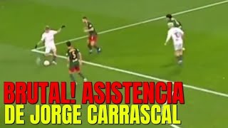 BRUTAL ASISTENCIA DE Jorge Carrascal vs LokomotiV [upl. by Nnaharas]