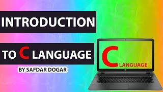 1 introduction to c programming [upl. by Popele]