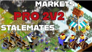 Stalemates Markets And Ruins  2v2 Pro Game Review [upl. by Yob]