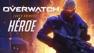 Corto animado de Overwatch «Héroe» ES [upl. by Yoko]