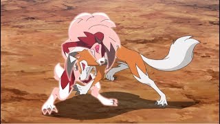 Lycanroc vs Lycanroc  Pokémon the Series Sun amp Moon—Ultra Legends  Official Clip [upl. by Sharon]