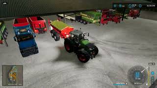 Oogsten Landbouwkalk en Strontje Farming Simulator 22 2024 [upl. by Georas]