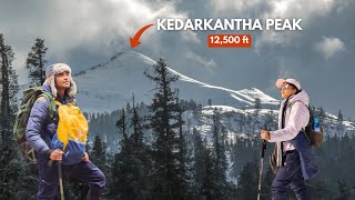 Kedarkantha Trek Best Winter Trek of INDIA 🇮🇳  Complete Guide to Kedarkantha  Backpacking Trip [upl. by Abih]