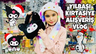 YILBAŞI KIRTASİYE ALIŞVERİŞ VLOG  BAKALIM NELER GELMİŞ [upl. by Netty]