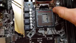 Install Intel CPU socket LGA 1151 [upl. by Akimit]