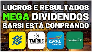 LUIZ BARSI Compra Ações TASA4 MEGA DIVIDENDOS Não Perca AGRO3 Lucros e Resultados BBSE3 e CPFE3 [upl. by Phelan55]