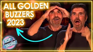 ALL 8 SENSATIONAL Golden Buzzers on BGT 2023 [upl. by Meingoldas]