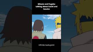 Minato and Fugaku Talking After Naruto Defeated Pain  Infinite Tsukuyomi [upl. by Buck]