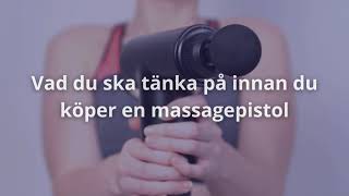 Massagepistol bäst i test 2024 Tips och råd [upl. by Ylrad444]