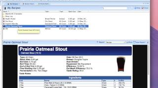 Finding Beer Recipes using the BeerSmith Cloud Search [upl. by Ojeitak]