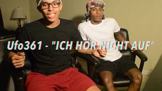 Ufo361  quotICH HÖR NICHT AUFquot prod von Jimmy Torrio Official Video REACTION wFREESTYLE [upl. by Oniskey51]