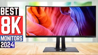 Top 5 Best 8K Monitors in 2024 Benefit And Buying Guide [upl. by Fantasia]