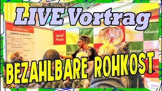 Preiswerte Rohkost Ernährung 💪 Ungeschnitten amp LIVE [upl. by Aronow]