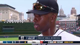 Zach McKinstry and JustynHenry Malloy Postgame Interview on Comeback Win vs Dodgers [upl. by Joel105]