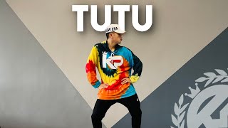 TUTU Tiktok Viral by Alma Zarza  Choreography  Zumba  Kramer Pastrana [upl. by Ardnos]