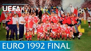 Denmark v Germany UEFA EURO 92 final highlights [upl. by Pearce339]