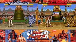 SNES vs Sega Genesis Super street fighter 2 [upl. by Aed680]