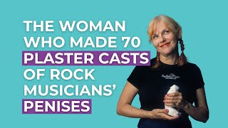 The woman who spent 40 years making plaster casts of rock musicians 🍆 [upl. by Earezed]