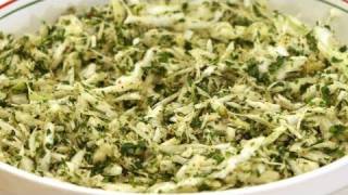 CABBAGE TABOULEH made easy step by step recipe [upl. by Gentry376]