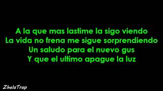 Duki YSY A SCXLVRY  Resaca  LETRA [upl. by Obie145]