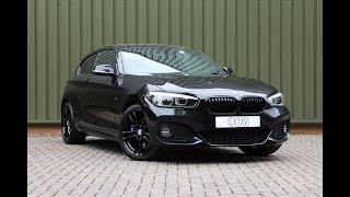 201767 BMW 1 Series 20 120i M Sport Shadow Edition Auto  18quot M double spoke alloys in gloss black [upl. by Eitisahc]