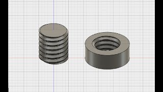 3D Printing  How To Make Threads In Fusion 360 [upl. by Jessica]