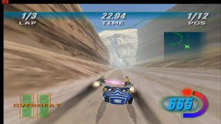 Star Wars Episode I Racer 🎮 Amateur Podracing Circuit 🏁NO UPGRADES [upl. by Mandie]