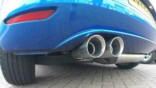 VW Scirocco Stock vs Milltek Exhaust [upl. by Aihsoek]