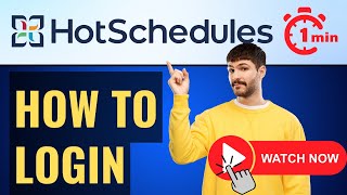 Hotschedules Login Tutorial⏬👇 Step by Step Guide [upl. by Annod]