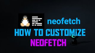 How make Neofetch Display Images [upl. by Atiruam]