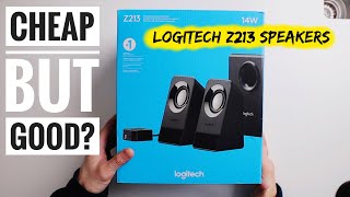 The Best Budget Computer Speakers  Logitech Z213 Speakers Review [upl. by Eeram12]