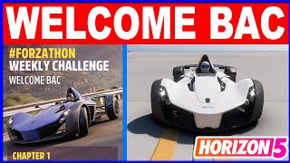 Forza Horizon 5 WELCOME BAC Forzathon Weekly Challenge 2014 BAC Mono [upl. by Eahsal]