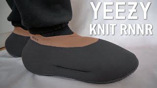 EVERYTHING YOU NEED TO KNOW ABOUT THE YEEZY KNIT RUNNER  SIZING  HOW TO STYLEWORTH THE PRICE [upl. by Hutchinson]