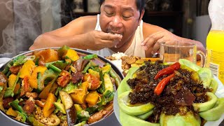 PINAKBET MANGGA AT BAGOONG PAKBET ILOCANO FOOD LUTONG ILOCOS Filipino Food Mukbang amp Recipe [upl. by Whiteley]