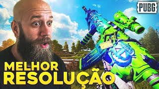 VAZEI A CONFIG DE RESOLUÇÃO DOS PRO PLAYER NO PUBG [upl. by Jarrad]