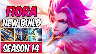 NEW BROKEN BUILD  SEASON 14 FIORA  DRAGONMANCER FIORA TOP GAMEPLAY  League of Legends [upl. by Evilo]