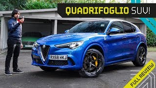 Mr AMG on Stelvio Quadrifoglio The 503bhp SUV with Ferrari DNA [upl. by Anaihs246]