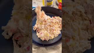 Barbecue Chicken Dip shorts appetizer ideas snacks [upl. by Radloff]