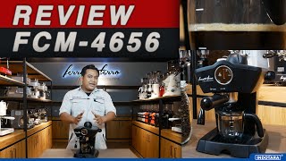 REVIEW MESIN KOPI ESPRESSO MURAH DAN BERKUALITAS  FERRATTI FERRO FCM4656 [upl. by Tammy668]