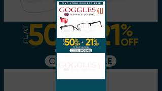 Find Your Perfect Pair With Goggles4u glass eyeglasses fashion [upl. by Nedyrb745]