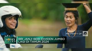 BRI Janji Beri Dividen Jumbo Lagi di Tahun 2024 [upl. by Eilarol]