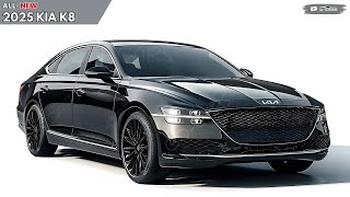 2025 KIA K8 Unveiled  The Most Luxurious Premium Midsize Sedan [upl. by Kasper190]