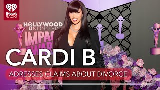 Cardi B Addresses Claims About Divorce From Offset This Is Getting Weird  Fast Facts [upl. by Akemahc635]