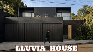 Lluvia House  Black House with Luxurious Interior Combining Natural Space  Architects amp Design [upl. by Huxham]