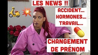 LIFE UPDATE  MON ABSENCE  CHANGEMENT DE PRÉNOM  TravailAccidentHormones [upl. by Hsital734]