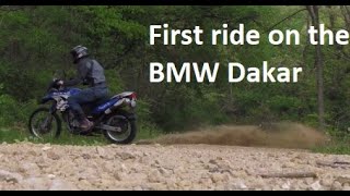 My BMW F650 GS Dakar  Trail Riding and Tire Testing in Wisconsin  Part 4 [upl. by Irtak]