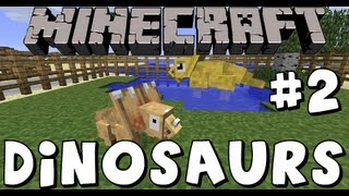 Minecraft Dinosaurs Fossils and Archeology Mod  Episode 2 [upl. by Feinstein]